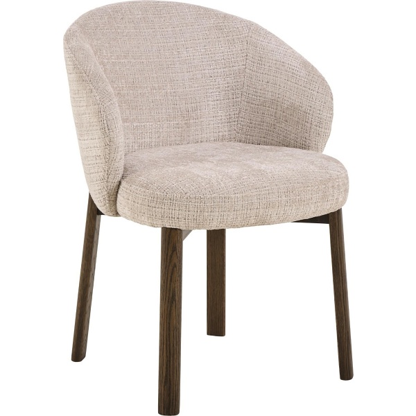 Krzesło Darlene wood beżowe Juto 4 - ACTONA